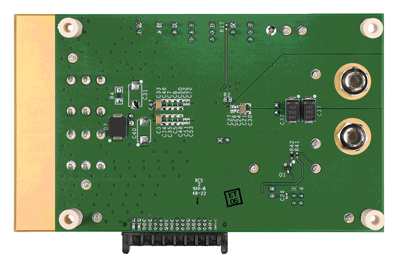 MAX16710EVKIT Board Photo Bottom