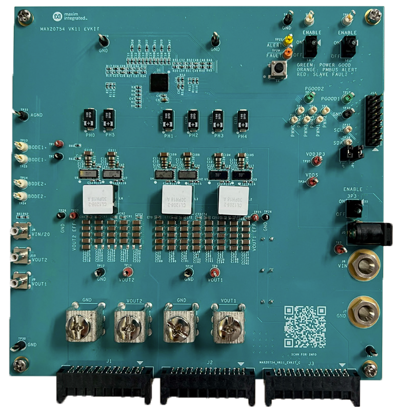 MAX20754EVKIT7: Board Photo