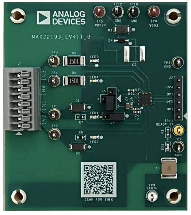MAX22193EVKIT: Board Photo