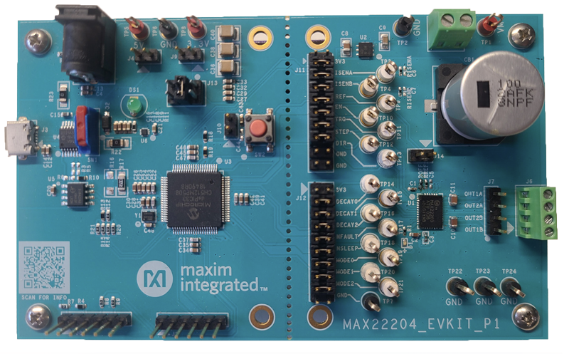 MAX22204EVKIT: Board Photo
