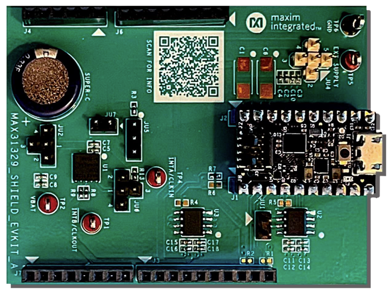 MAX31329SHLD: Board Photo