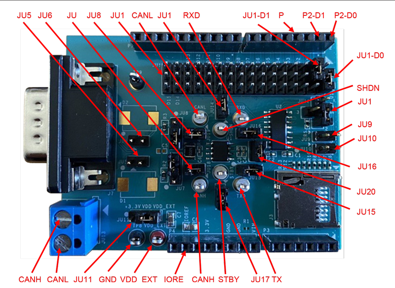 MAX33041ESHLD: Board Photo