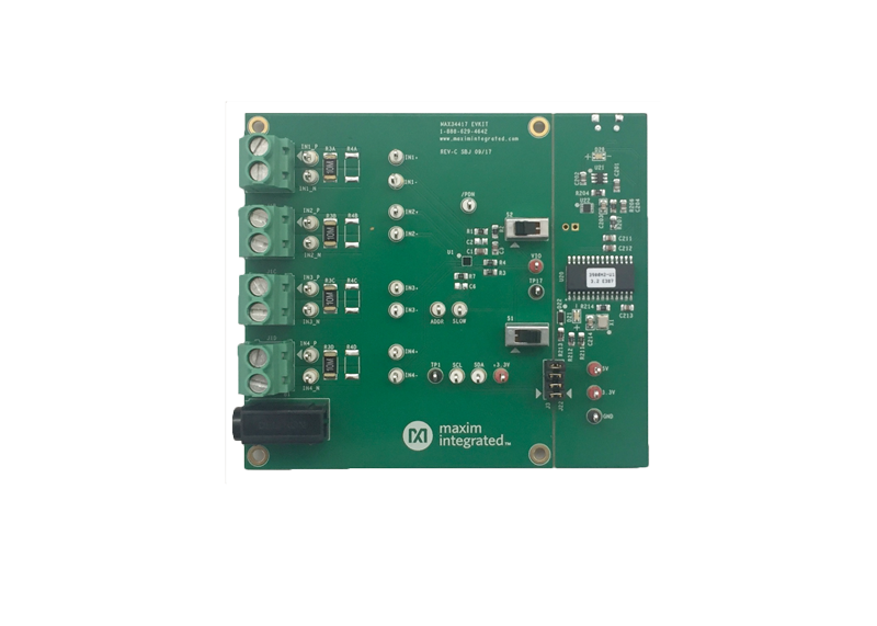 MAX34417EVKIT: Board Photo