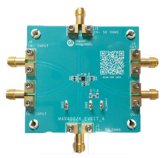 MAX40026EVKIT: Board Photo