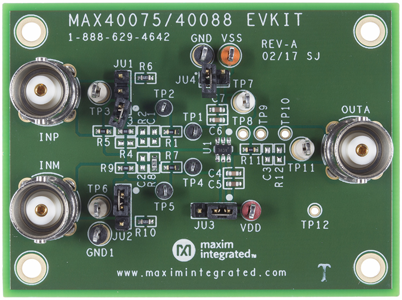 MAX40088EVKIT: Board Photo