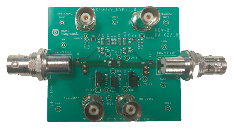 MAX40089EVKIT: Board Photo