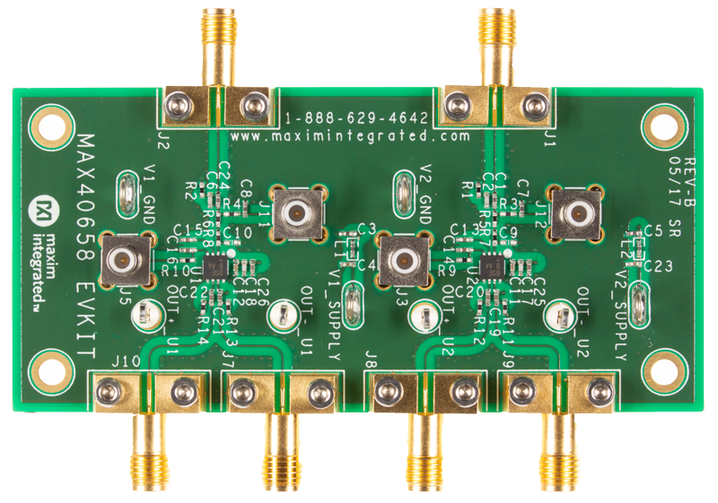 MAX40658EVKIT: Board Photo