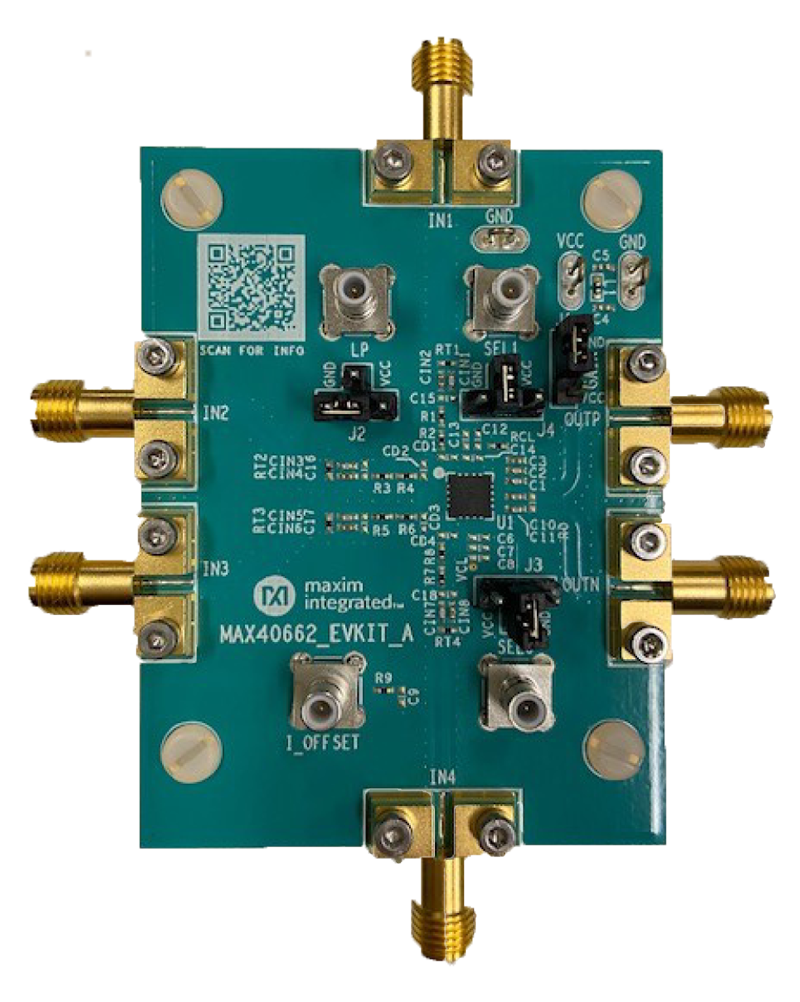 MAX40662EVKIT: Board Photo