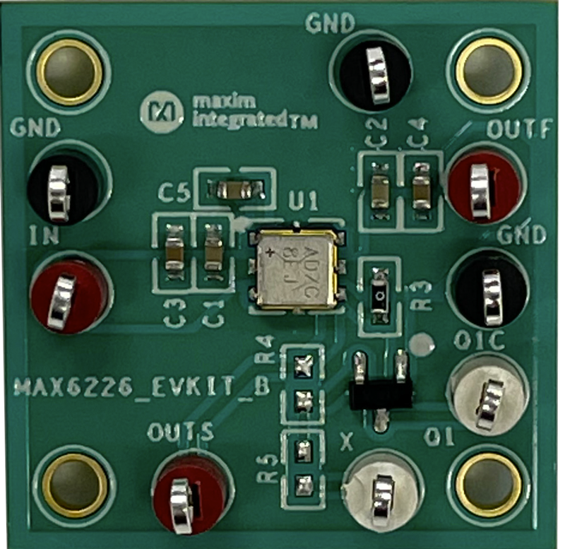 MAX6226EVKIT: Board Photo
