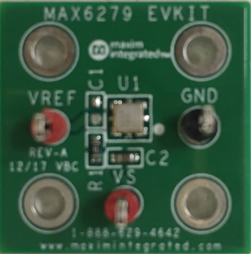 MAX6279EVKIT: Board Photo