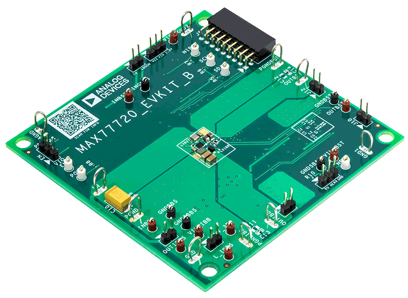 MAX77720EVKIT Board Photo Angle