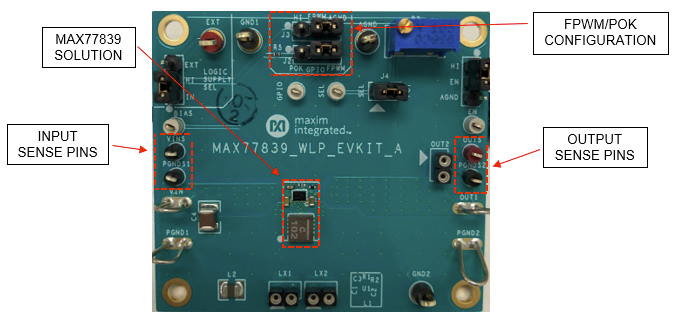 MAX77839WEVKIT: Board Photo