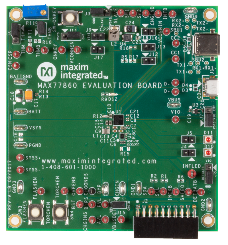 MAX77860EVKIT: Photo Board