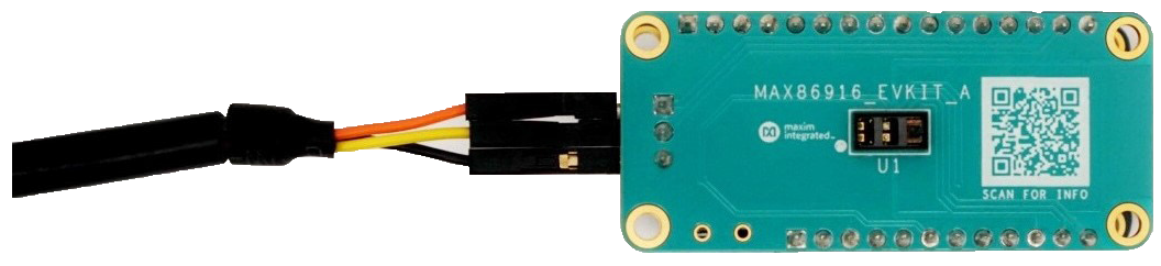 MAX86916EVSYS:System Board Photo