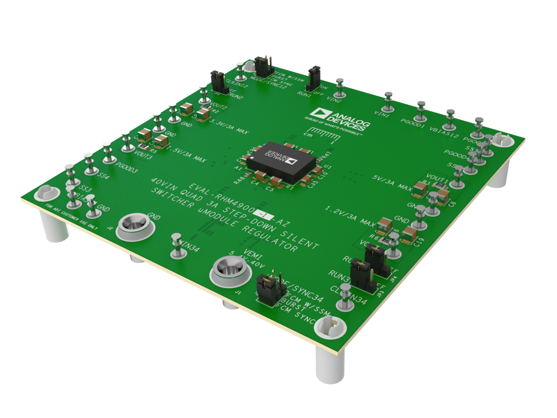 EVAL-RHM4900-1-AZ Top Angle Evaluation Board
