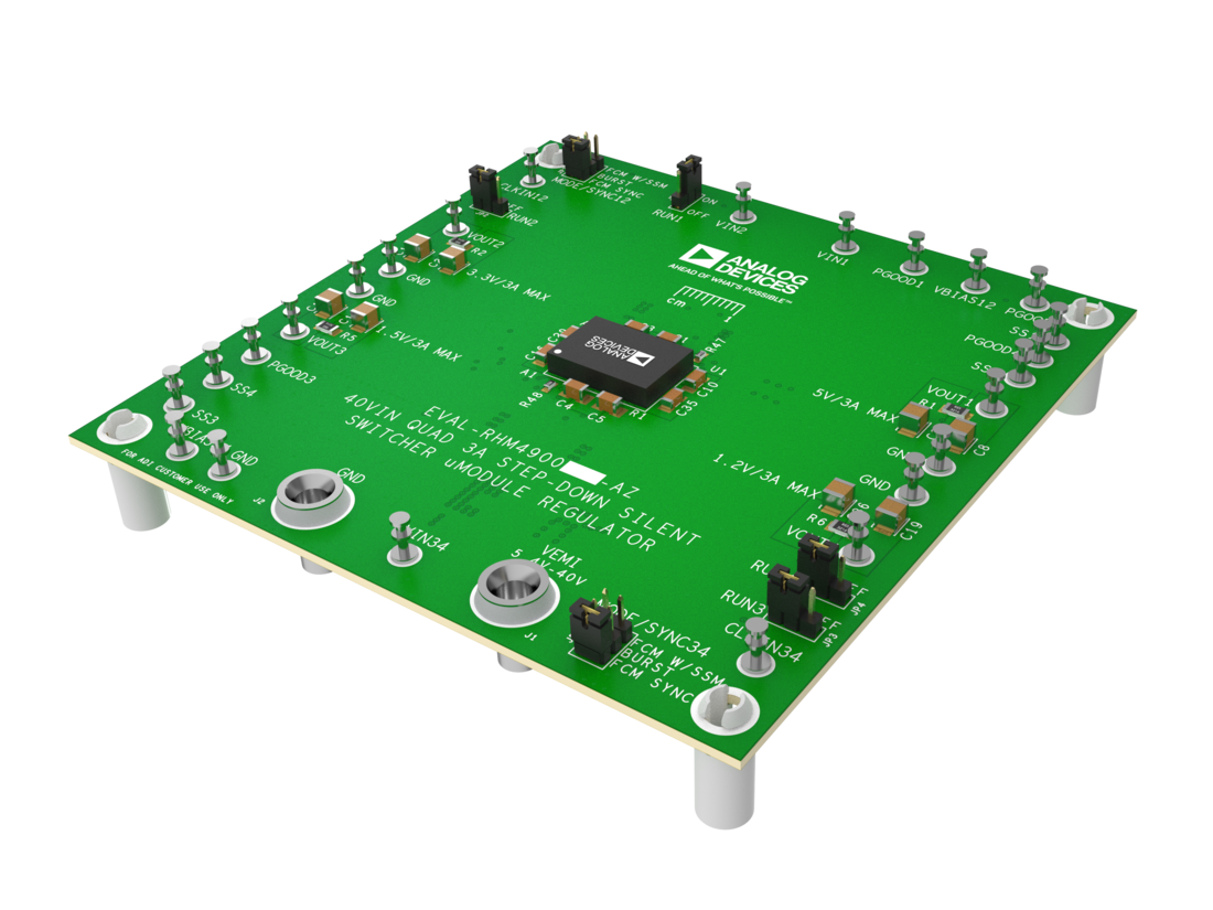 EVAL-RHM4900-AZ Top Angle Evaluation Board