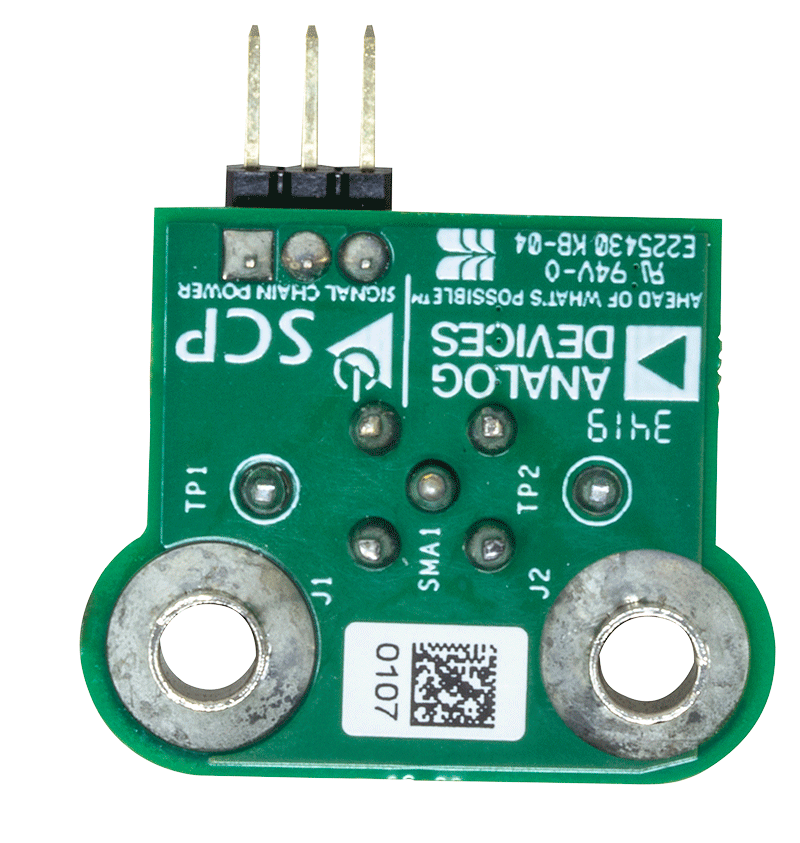 Signal Chain Power Connection Hardware - Bottom View