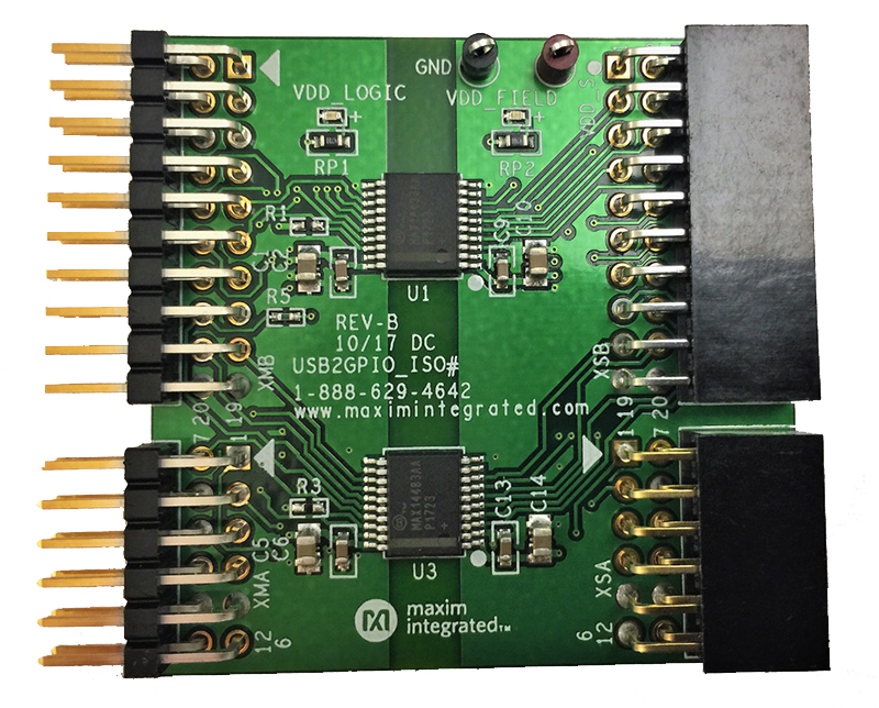 : USB2GPIOISO# Board