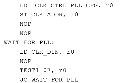 Figure 13. Enable PLL