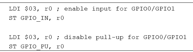 Figure 12. Configure GPIO0/1 for External Crystal