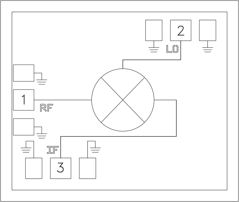 HMC1058 Functional Block Diagram
