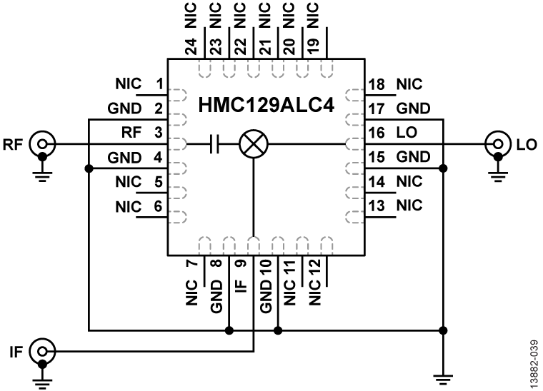 HMC129ALC4 Circuit Diagram