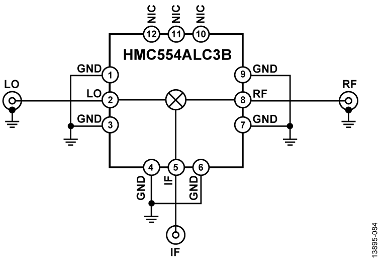 HMC554A Circuit Diagram