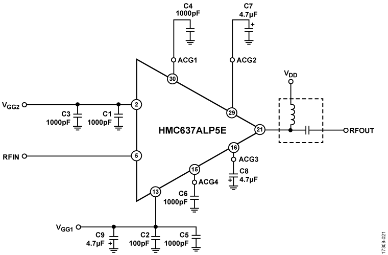 HMC637A Circuit Diagram