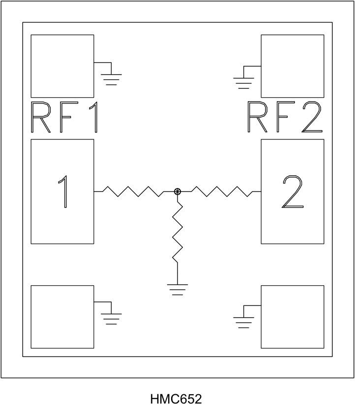 HMC652 Functional Block Diagram