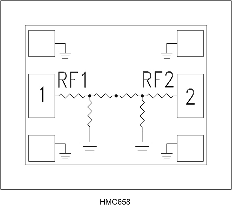 HMC658 Functional Block Diagram