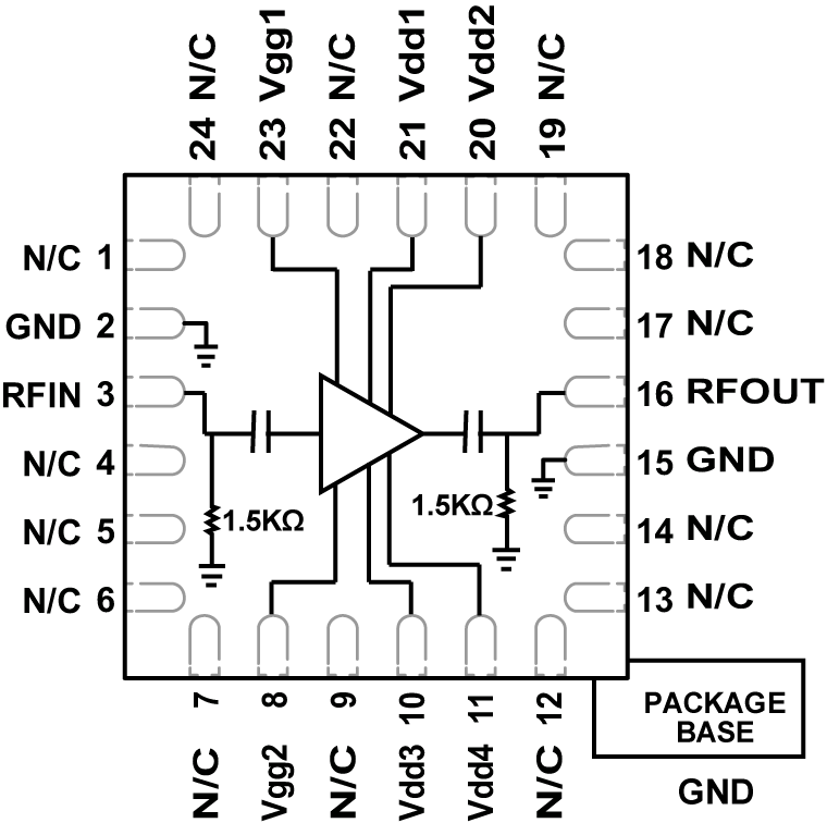 HMC7357 Functional Block Diagram