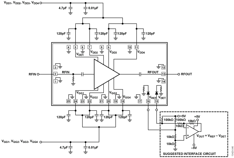 HMC7543 Circuit Diagram