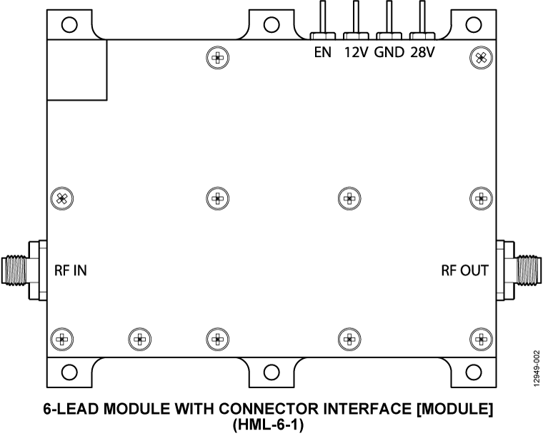 HMC7748 Pin Configuration