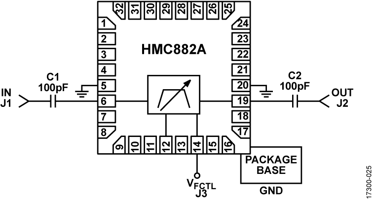 HMC882A Circuit Diagram