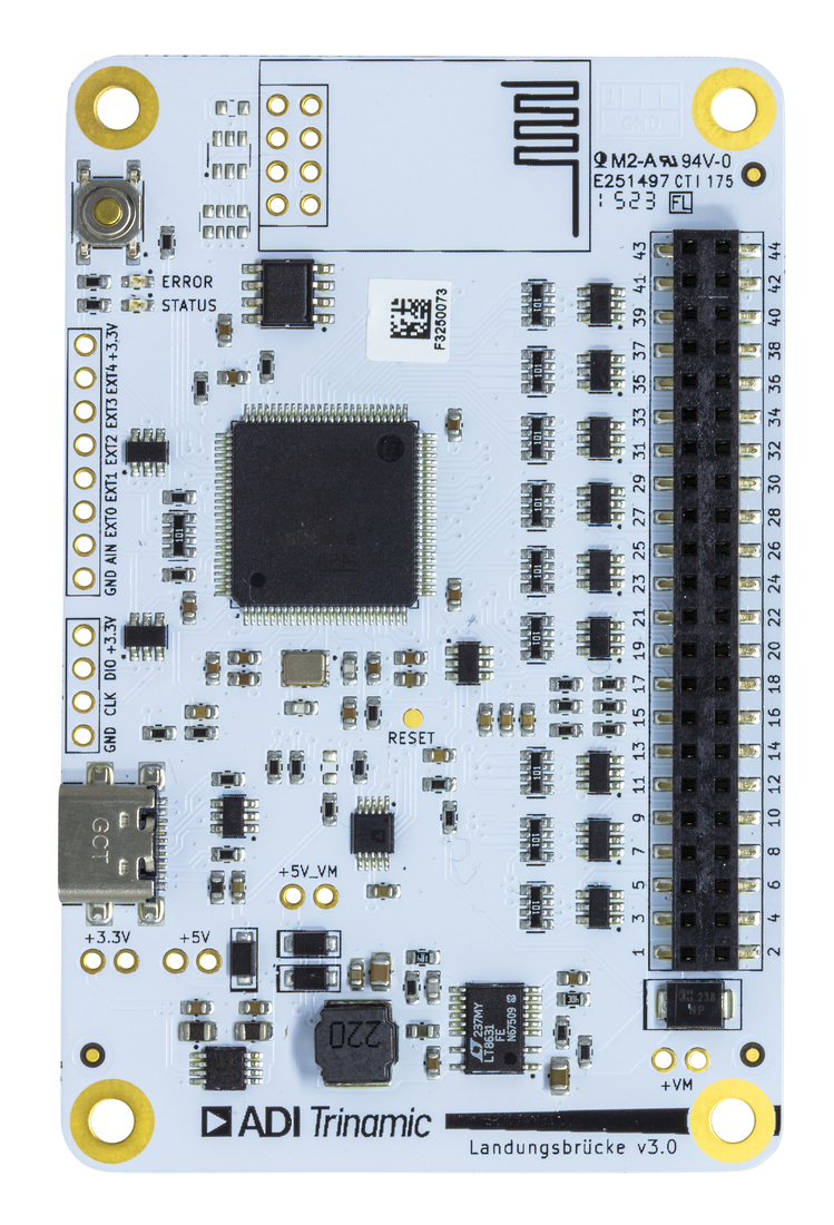 LANDUNGSBRUCKE TOP evaluation board