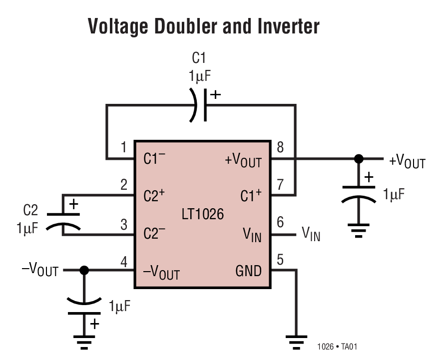 Voltage Doubler and Inverter