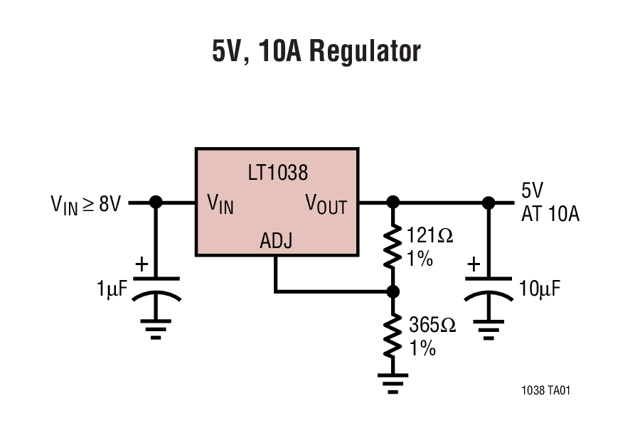 5V, 10A Regulator