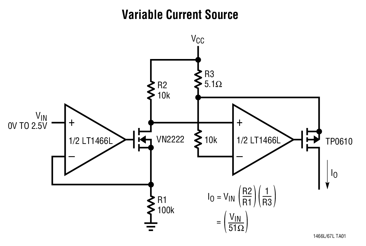 Variable Current Source