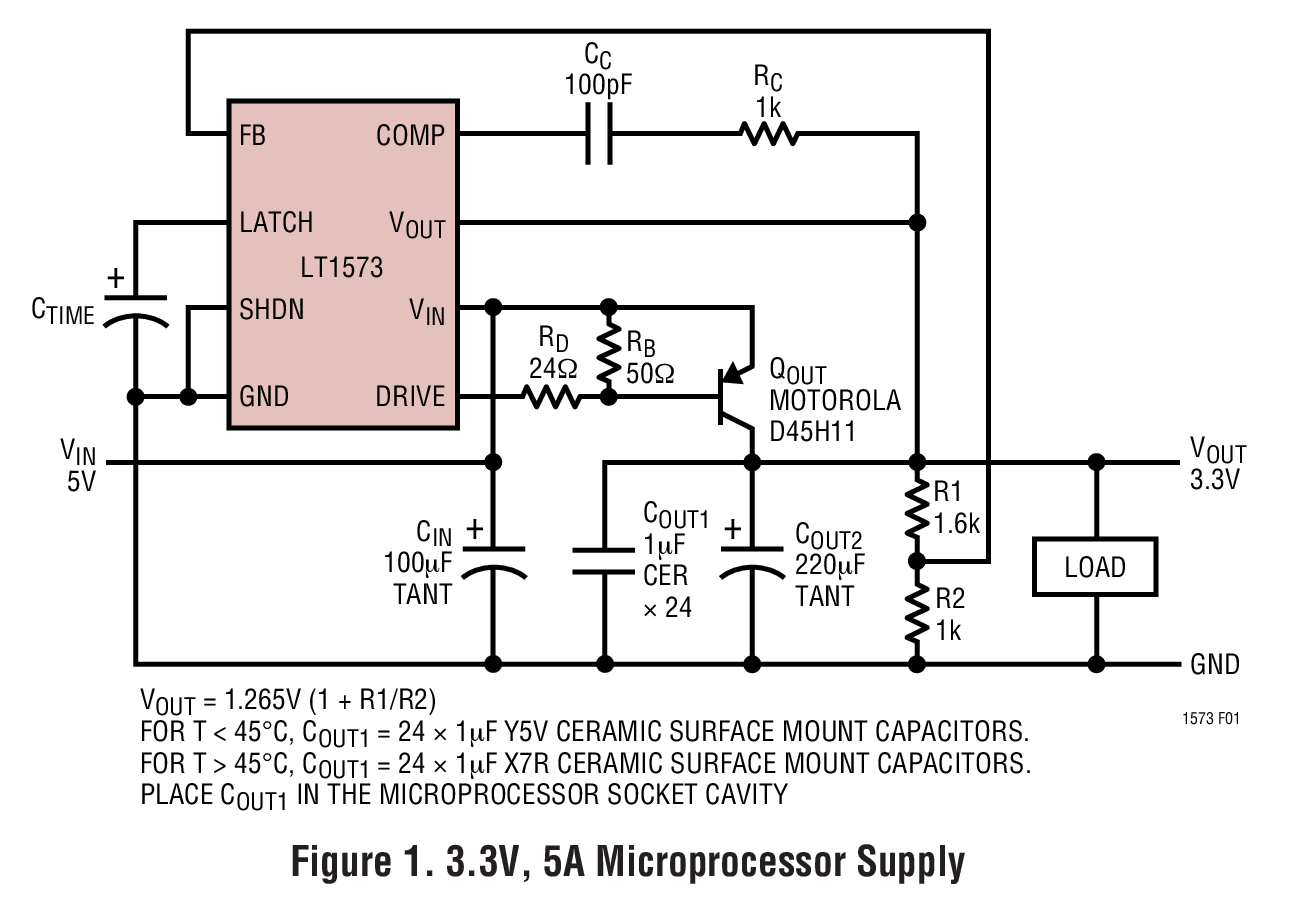 3.3V, 5A Microprocessor Supply
