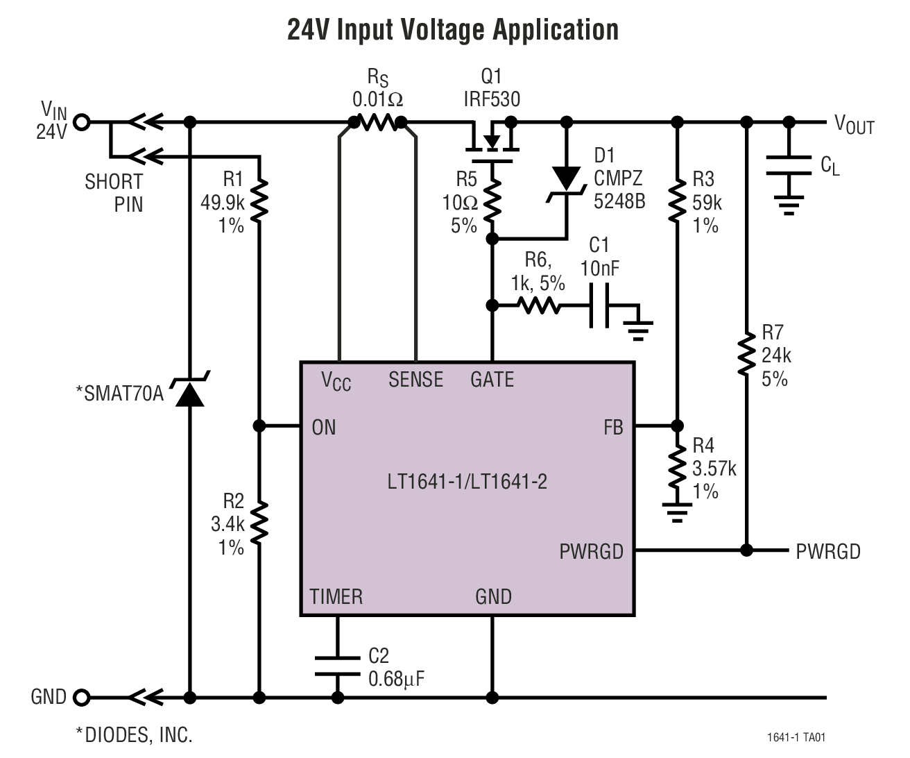 24V Input Voltage Application