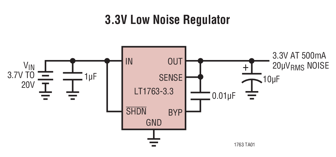 3.3V Low Noise Regulator