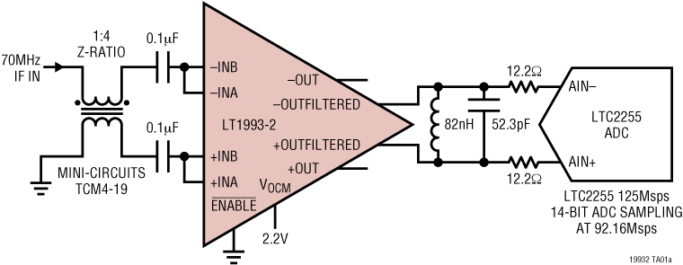 LT1993-2 Application Circuit