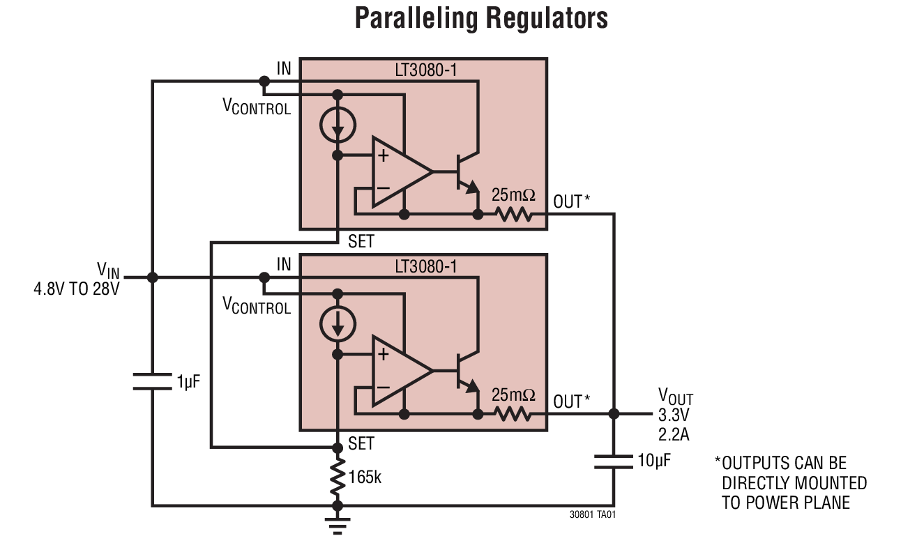 Paralleling Regulators