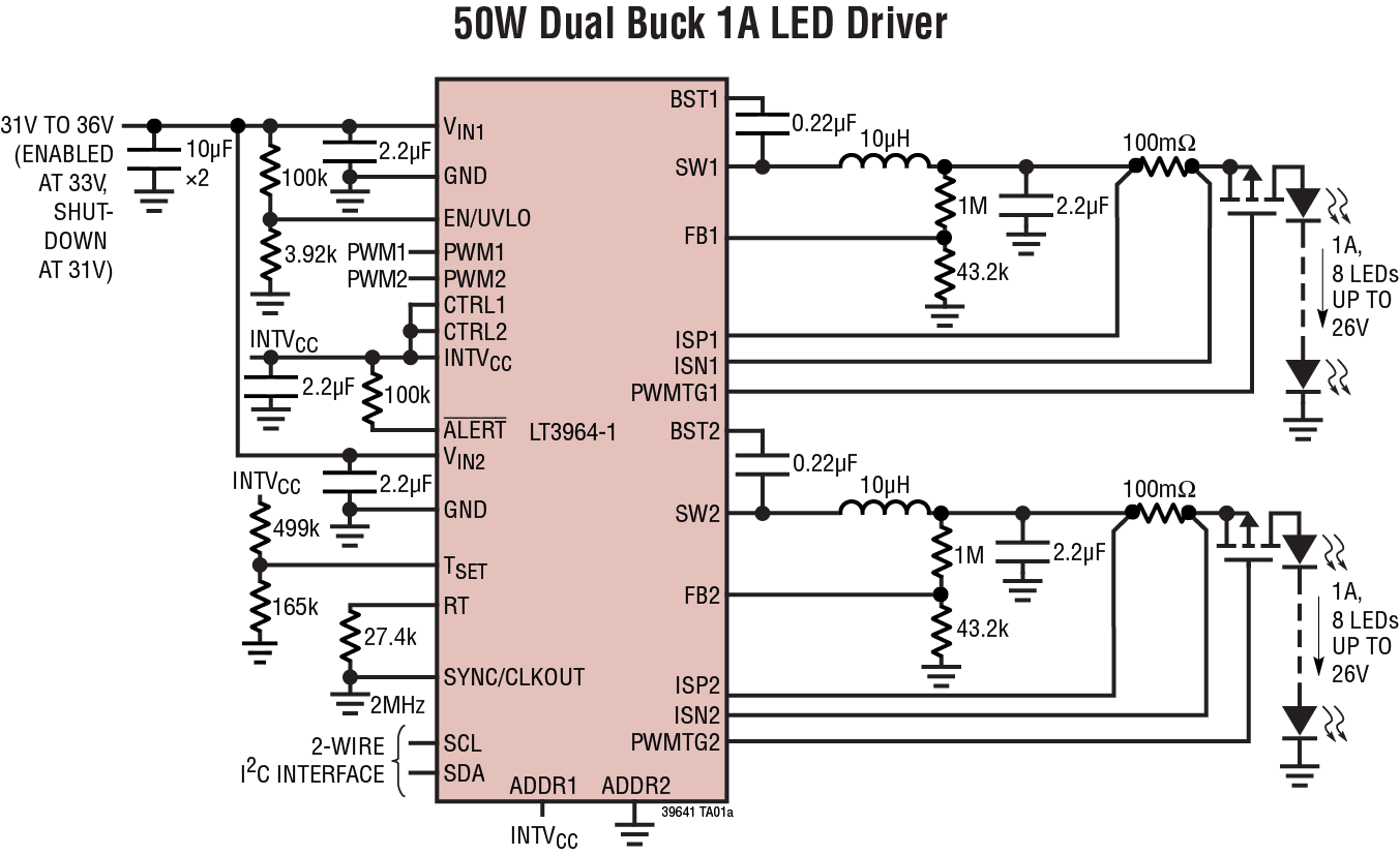 LT3964-1 Application Circuit