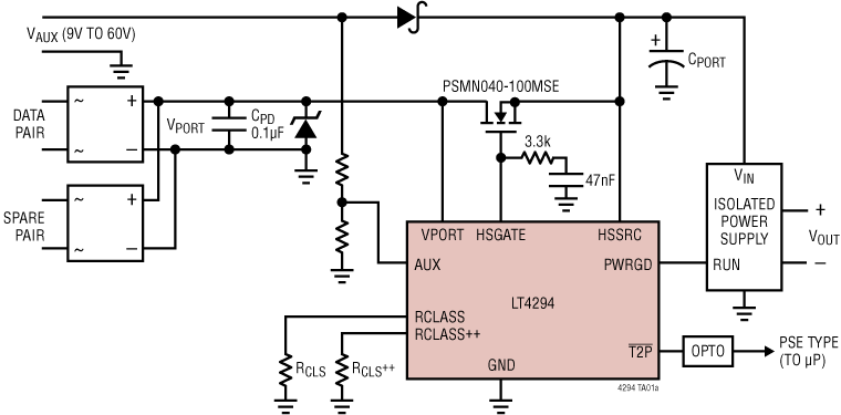 LT4294 Application Circuit