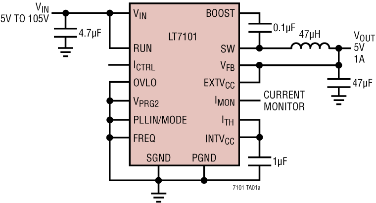 LT7101 Application Circuit