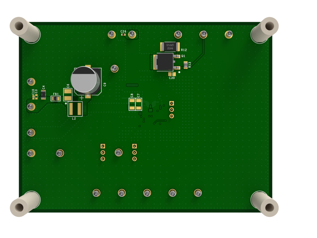 LT80602EVKITA Bottom Evaluation Board