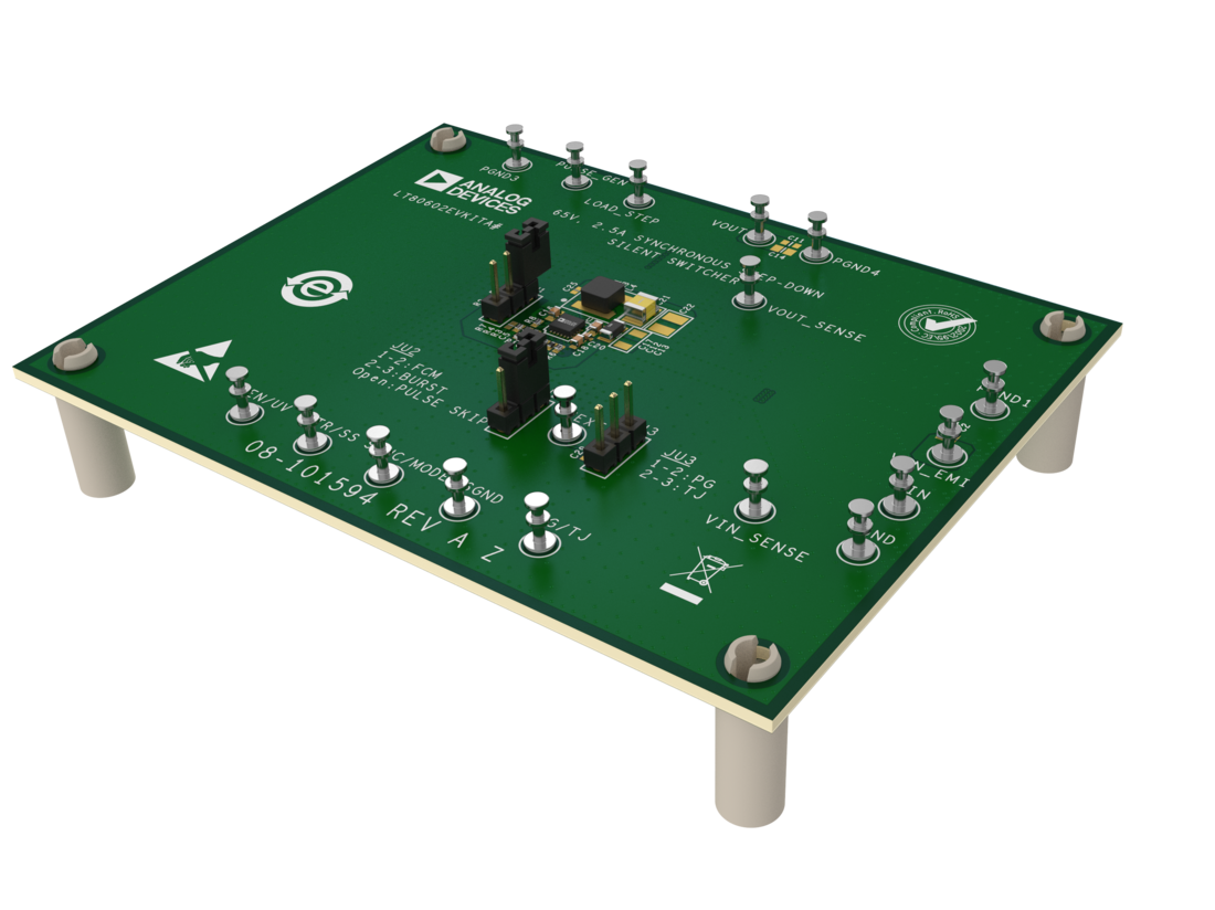 LT80602EVKITA Top Angle Evaluation Board