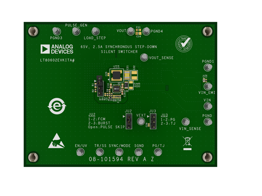 LT80602EVKITA Top Evaluation Board