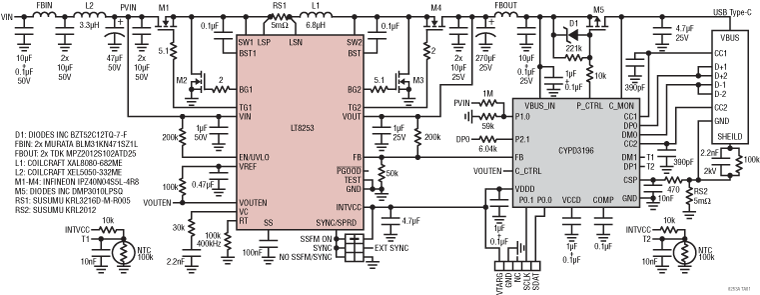 LT8253-8253A Application Circuit